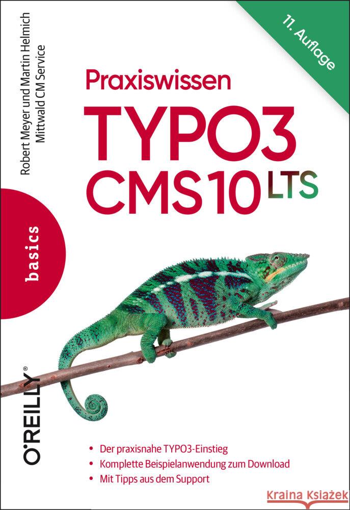 Praxiswissen TYPO3 CMS 10 LTS Meyer, Robert, Helmich, Martin 9783960091486 dpunkt - książka