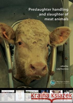 Preslaughter handling and slaughter of meat animals: 2022 Luigi Faucitano   9789086863723 Wageningen Academic Publishers - książka