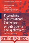 Proceedings of International Conference on Data Science and Applications: Icdsa 2021, Volume 2 Mukesh Saraswat Sarbani Roy Chandreyee Chowdhury 9789811653476 Springer