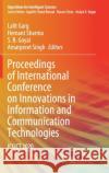 Proceedings of International Conference on Innovations in Information and Communication Technologies: Ici2ct 2020 Lalit Garg Hemant Sharma S. B. Goyal 9789811608728 Springer