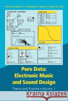 Pure Data: Electronic Music and Sound Design - Theory and Practice - Volume 1 Francesco Bianchi Cipriani Alessandro Giri Maurizio 9788899212216 Contemponet - książka