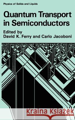 Quantum Transport in Semiconductors David K. Ferry Carlo Jacoboni 9780306438530 Plenum Publishing Corporation - książka