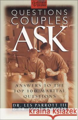 Questions Couples Ask: Answers to the Top 100 Marital Questions Parrott, Les And Leslie 9780310207542 Zondervan Publishing Company - książka