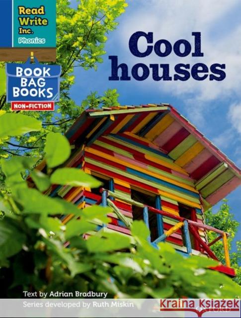 Read Write Inc. Phonics: Blue Set 6 NF Book Bag Book 5 Cool houses Bradbury  9781382000826  - książka