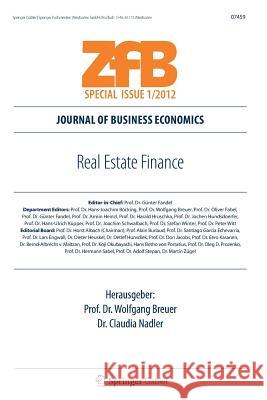 Real Estate Finance Wolfgang Breuer Claudia Nadler 9783834934499 Gabler Verlag - książka