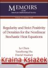 Regularity and Strict Positivity of Densities for the Nonlinear Stochastic Heat Equations David Nualart 9781470450007 American Mathematical Society