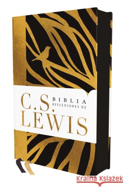Reina Valera Revisada, Biblia Reflexiones de C. S. Lewis, Tapa Dura, Negro, Interior a DOS Colores, Comfort Print Lewis, C. S. 9780829770902 Vida Publishers - książka