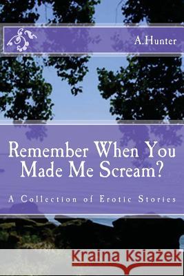Remember When You Made Me Scream?: A Collection of Erotic Stories A. Hunter 9781478280552 Createspace - książka