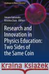 Research and Innovation in Physics Education: Two Sides of the Same Coin Jenaro Guisasola Kristina Zuza 9783030511845 Springer
