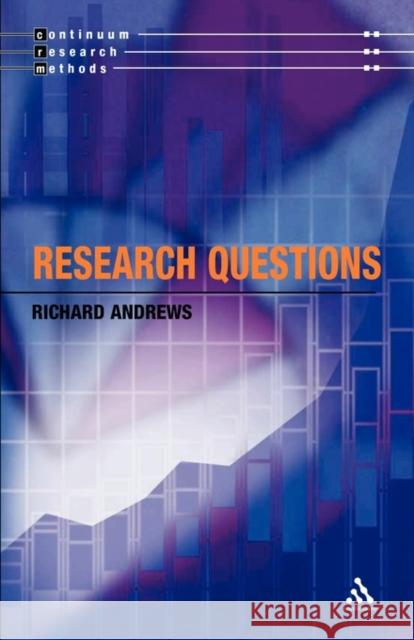 Research Questions Richard Andrews 9780826464767  - książka