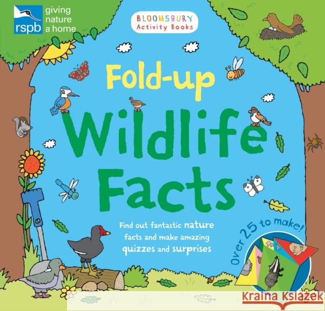 RSPB: Fold-Up Wildlife Facts   9781408888636 Chameleons - książka