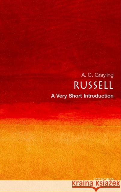 Russell: A Very Short Introduction A C Grayling 9780192802583  - książka