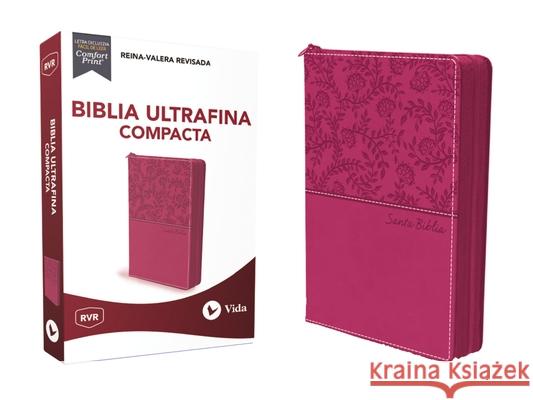 Rvr Santa Biblia Ultrafina Compacta, Leathersoft Con Cierre Reina Valera Revisada 9781404110526 Grupo Nelson - książka