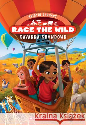 Savanna Showdown (Race the Wild #4): Volume 4 Earhart, Kristin 9780545773560 Scholastic Paperbacks - książka