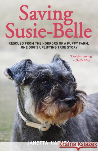 Saving Susie-Belle: Rescued from the Horrors of a Puppy Farm, One Dog's Uplifting True Story Janetta Harvey 9781784180188 John Blake Publishing - książka