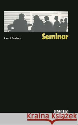 Seminar J. J J. J. Bambeck 9783409196536 Gabler Verlag - książka