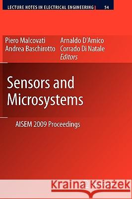 Sensors and Microsystems: Aisem 2009 Proceedings Malcovati, Piero 9789048136056 Springer - książka