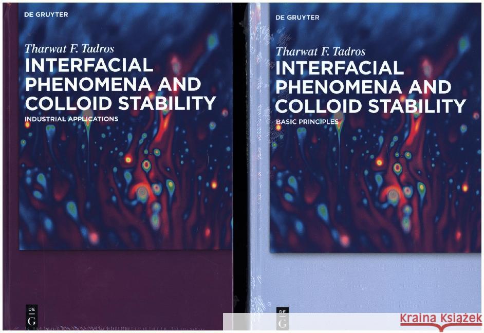 [Set] Interfacial Phenomena and Colloid Stability: Basic Principles and Applications Tadros, Tharwat F. 9783110425352 De Gruyter - książka