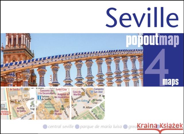 Seville PopOut Map  9781914515354 Heartwood Publishing - książka