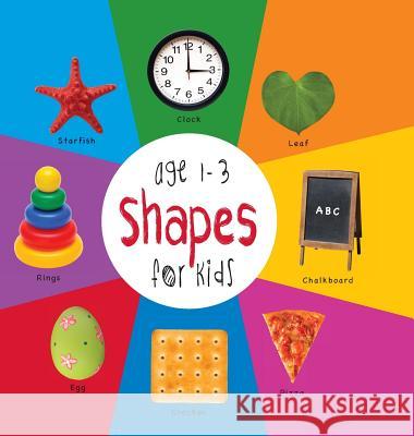 Shapes for Kids age 1-3 (Engage Early Readers: Children's Learning Books) with FREE EBOOK Martin, Dayna 9781772260816 Engage Books - książka