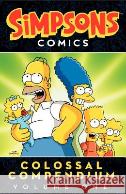 Simpsons Comics Colossal Compendium Volume 1 Matt Groening 9780062267757 Harper Design - książka