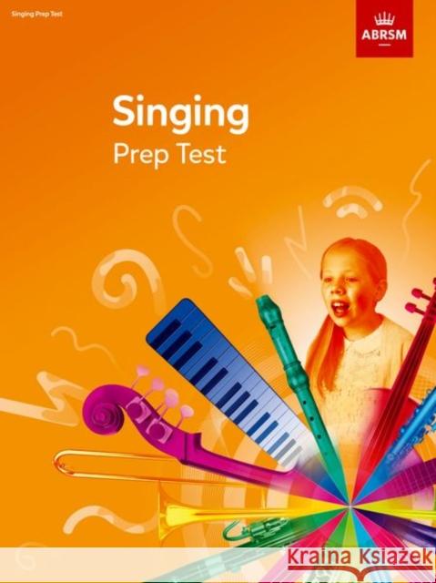 Singing Prep Test  9781860963759 ASSOCIATED BOARD OF THE ROYAL SCHOOL OF MUSIC - książka