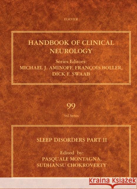 Sleep Disorders Part II: Volume 99 Montagna, P. 9780444520074  - książka