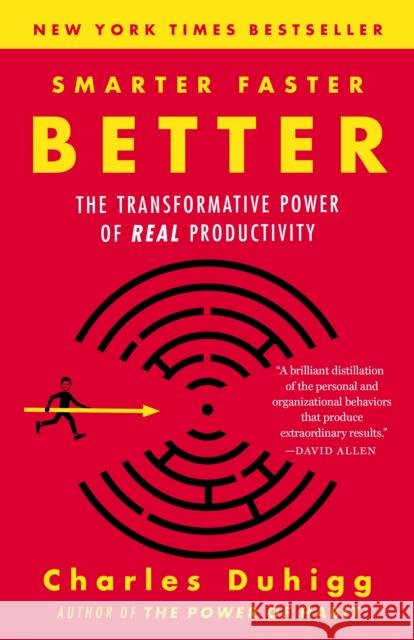 Smarter Faster Better Charles Duhigg 9780812983593 Random House Publishing Group - książka