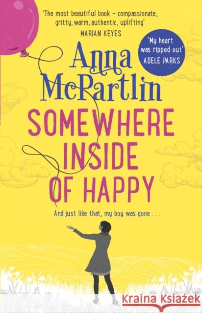 Somewhere Inside of Happy Anna McPartlin 9780552777384 BLACK SWAN - książka