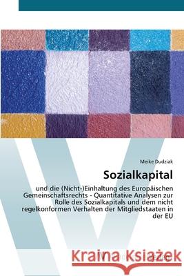 Sozialkapital Dudziak, Meike 9783639438246 AV Akademikerverlag - książka
