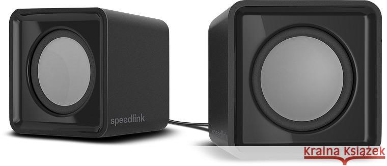 SPEEDLINK TWOXO Stereo Speakers, black  4027301309775 Zeitfracht Elektronik - książka