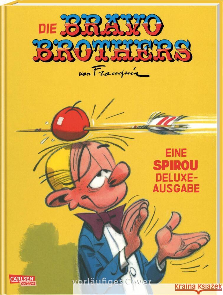 Spirou Deluxe  Bravo Brothers (Hochwertige Jubiläumsedition 100 Jahre Franquin) Franquin, André 9783551798404 Carlsen Comics - książka