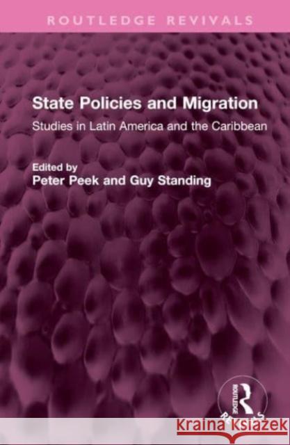 State Policies and Migration  9781032604862 Taylor & Francis Ltd - książka