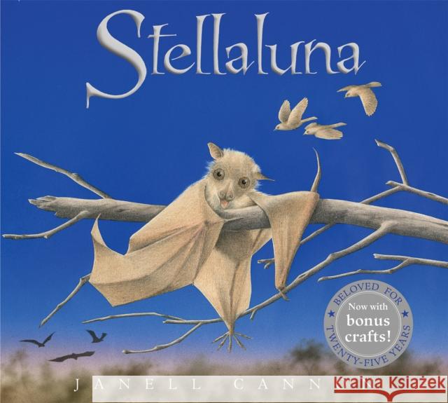 Stellaluna 25th Anniversary Edition Janell Cannon 9780544874350 Houghton Mifflin - książka