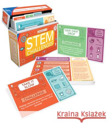 Stem Challenges Learning Cards Carson-Dellosa Publishing 9781483841571 Carson Dellosa Publishing Company - książka