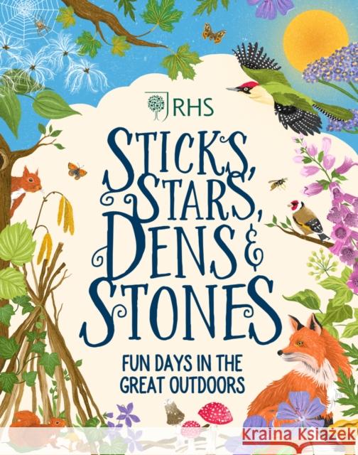 Sticks, Stars, Dens and Stones: Fun Days in the Great Outdoors Emil Fortune 9780702314131 Scholastic - książka