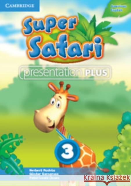 Super Safari American English Level 3 Presentation Plus DVD-ROM Herbert Puchta, Günter Gerngross, Peter Lewis-Jones 9781107482258 Cambridge University Press - książka