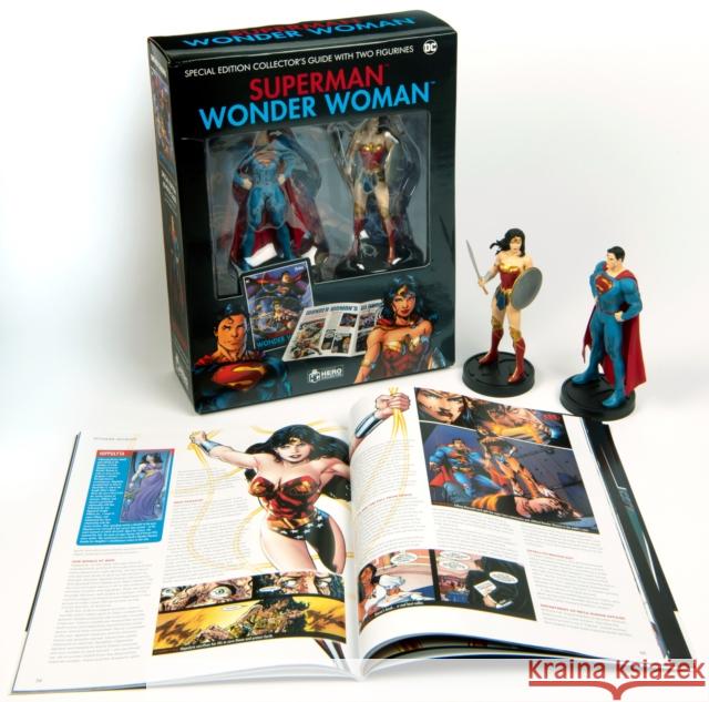 Superman and Wonder Woman Plus Collectibles James Hill 9781858755755 Eaglemoss Publications Ltd - książka