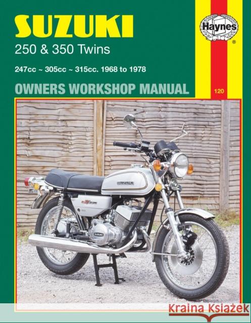 Suzuki 250 & 350 Twins (68 - 78) Jeff Clew 9780856965067 HAYNES PUBLISHING GROUP - książka