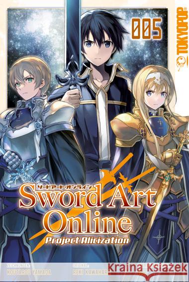 Sword Art Online - Project Alicization 05 Kawahara, Reki, Yamada, Koutarou 9783842079816 Tokyopop - książka