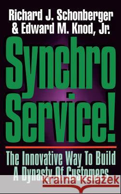 Synchroservice Schonberger, Richard J. 9780786302451 Irwin Professional Publishing - książka