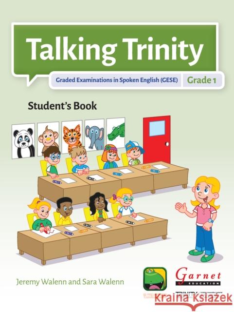 TALKING TRINITY 1 SB & WB  9781782605676 GARNET EDUCATION - książka