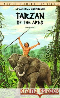 Tarzan of the Apes Edgar Rice Burroughs Burroughs 9780486295701 Dover Publications - książka