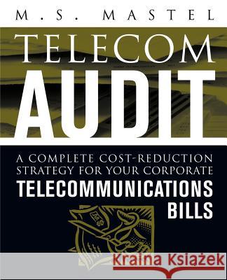 Telecom Audit M. S. Mastel Linda D. Williams 9780071410540 McGraw-Hill Professional Publishing - książka