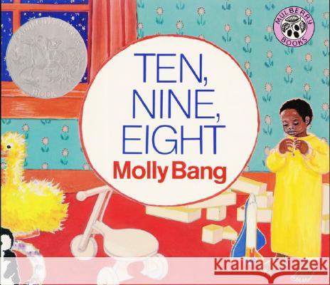 Ten, Nine, Eight Board Book Molly Bang Molly Bang 9780688149017 Greenwillow Books - książka
