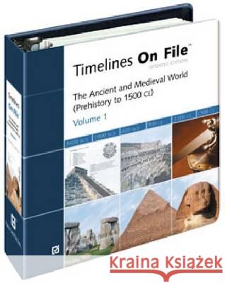 The Ancient and Medieval World (Prehistory to 1500ce) Inc Fact 9780816063680 Facts on File - książka