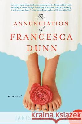 The Annunciation of Francesca Dunn Janis Hallowell 9780060559205 Harper Perennial - książka