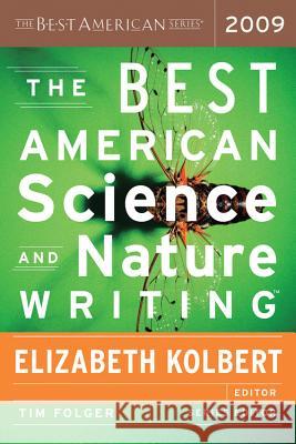 The Best American Science and Nature Writing 2009 Elizabeth Kolbert Tim Folger 9780547002590 Mariner Books - książka