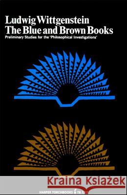 The Blue and Brown Books Ludwig Wittgenstein 9780061312113 Harper Perennial - książka