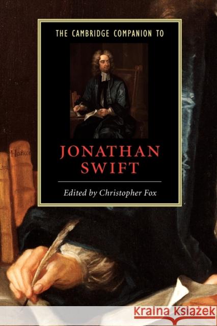 The Cambridge Companion to Jonathan Swift Christopher Fox 9780521002837 Cambridge University Press - książka